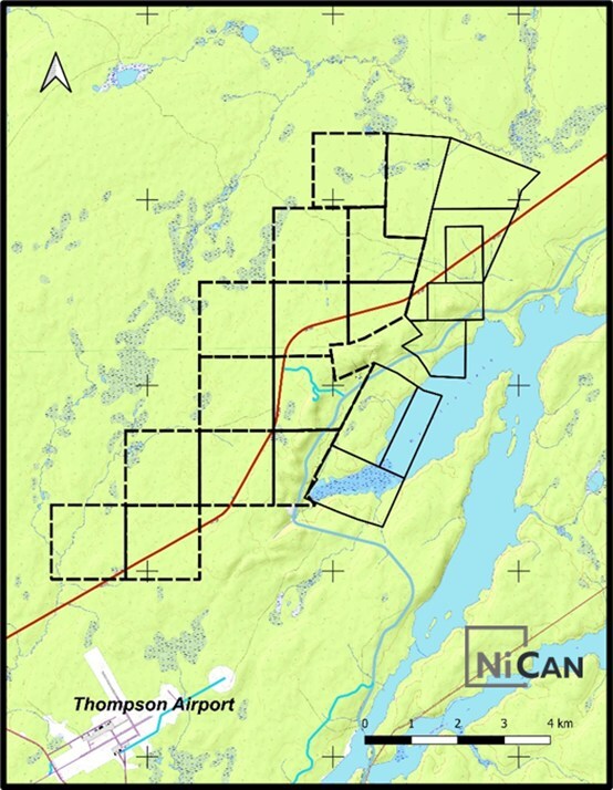 Figure 1. NiCAN's Expanded Pipy South land position (CNW Group/Nican Ltd.) Figure 1. NiCAN's Expanded Pipy South land position (CNW Group/Nican Ltd.)