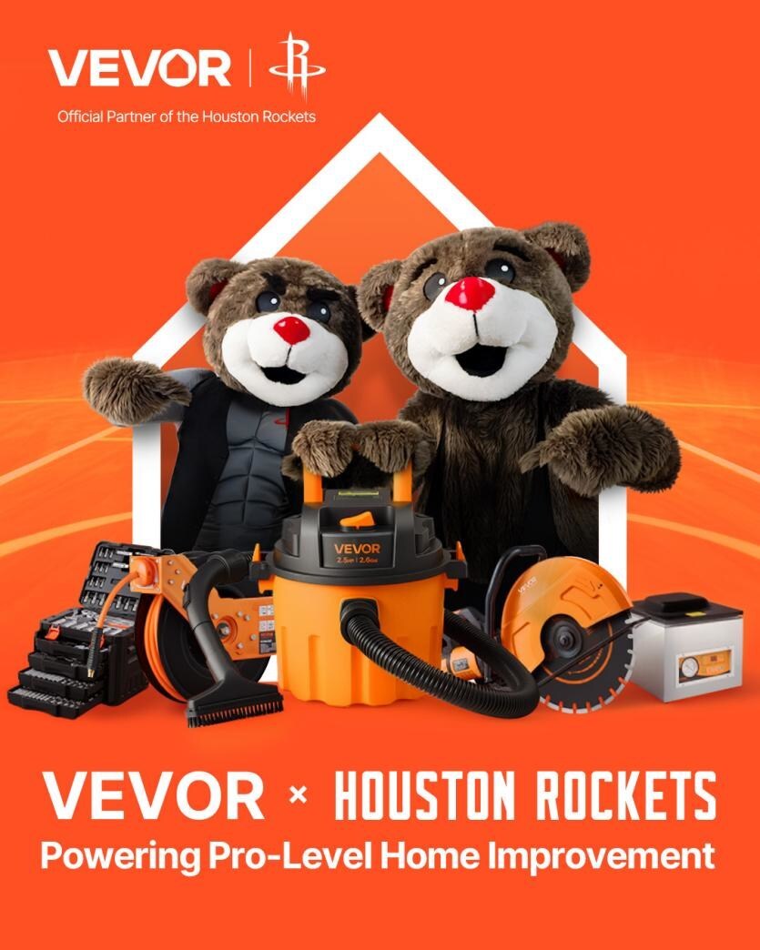 VEVOR Partners with Houston Rockets, Marks Strategic U.S. Expansion with Houston Flagship Store
