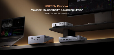 UGREEN Releases Next-Generation Thunderbolt 5 Docking Stations to Max Out Productivity