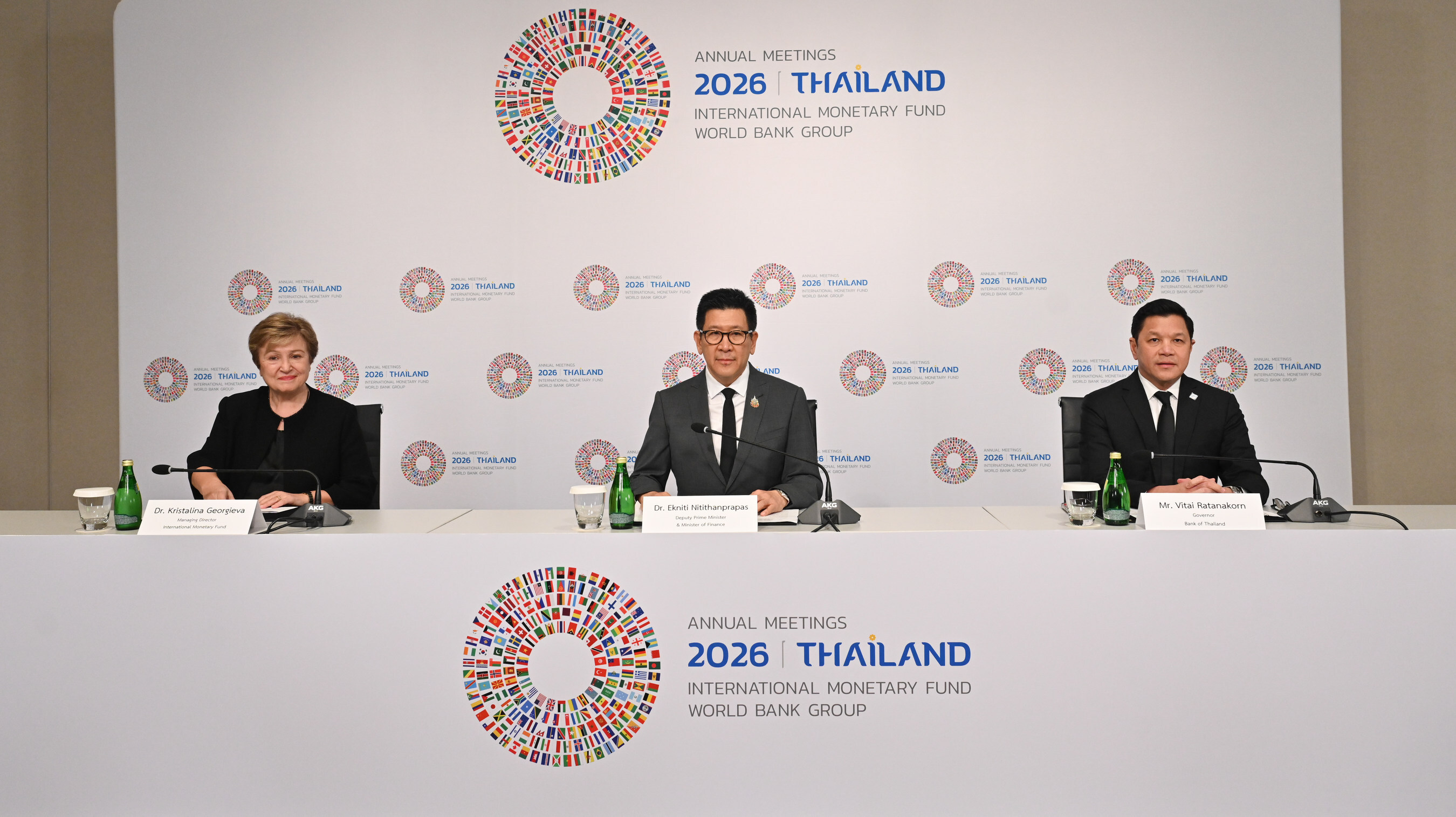 The Ministry of Finance of Thailand, the Bank of Thailand, and the International Monetary Fund Underscore Significant Progress Toward the 2026 IMF-World Bank Group Annual Meetings