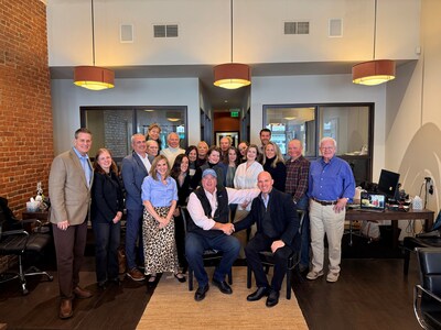 Luxury leaders, William Raveis and Lance Vermeulen Real Estate, Inc. celebrate strategic partnership. Front row l-r: Lance Vermeulen, Chris Raveis & the Berkshires team.