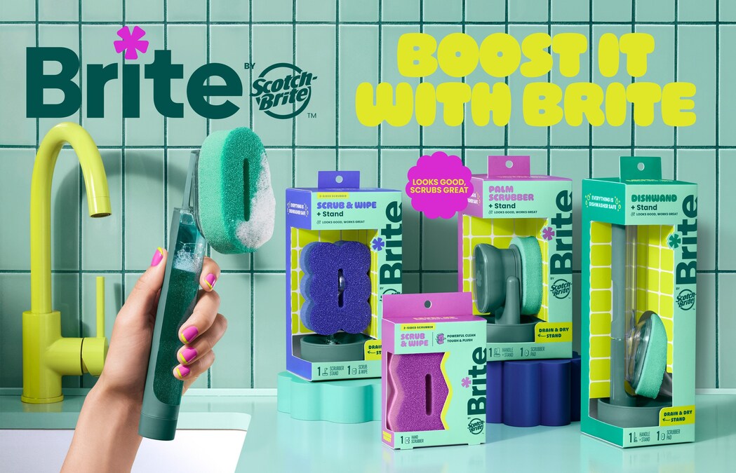 Scotch-Brite is shaking up the way Gen Z and Millennial consumers think  about everyday cleaning essentials