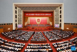 Chinas nationale Legislative eröffnet Jahressitzung