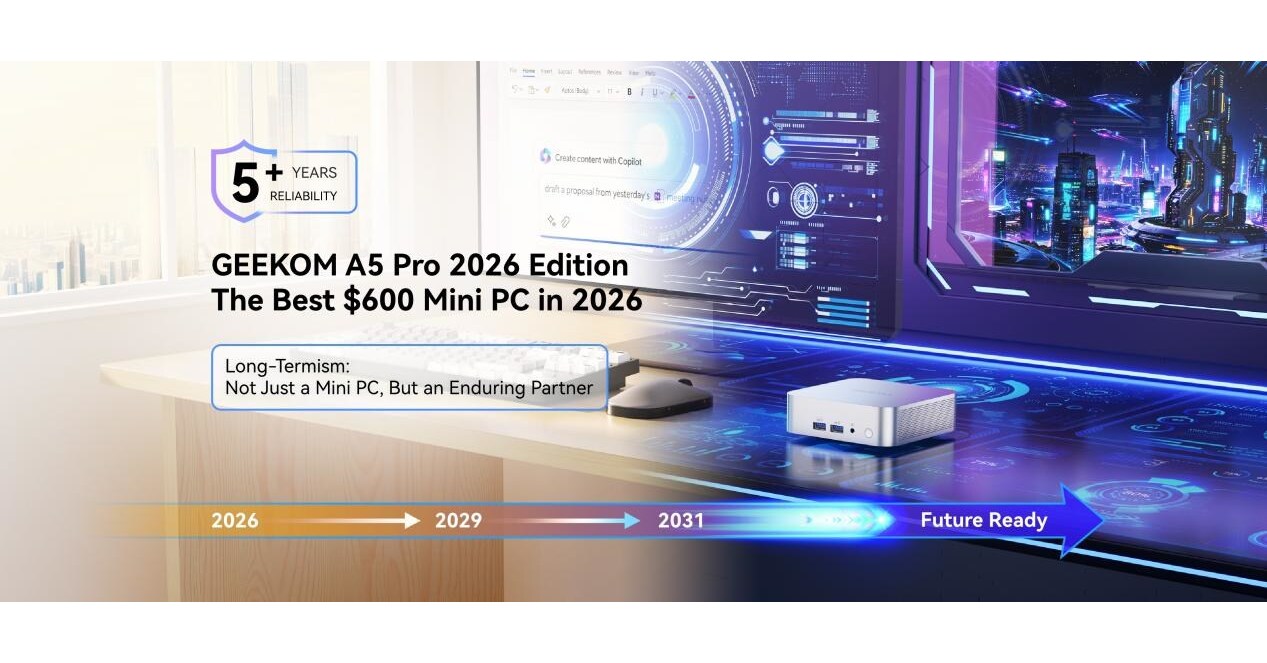 GEEKOM A5 Pro 2026 Edition Sets New Benchmark as the Best $600 Mini PC