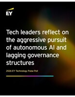 EY survey: autonomous AI adoption surges at tech companies as oversight falls behind
