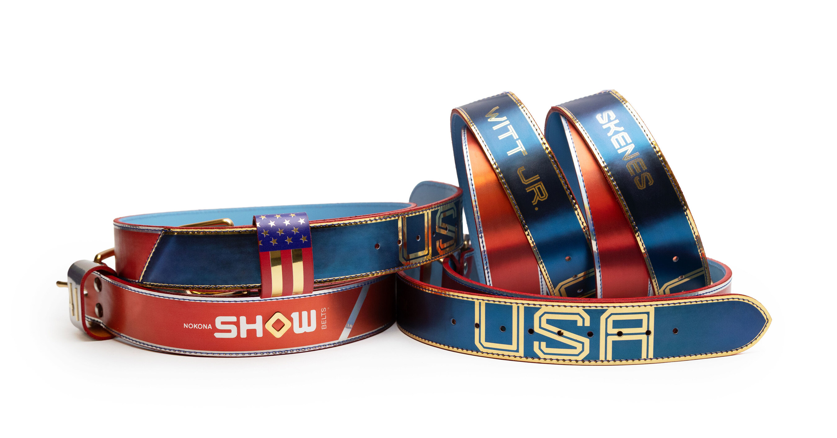 Witt Jr. and Skenes Collaborate on Special-Edition Team USA Nokona ShowBelt&reg;