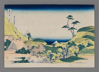 Lower Meguro Thirty-six Views of Mount Fuji, 1830-31