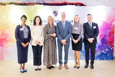 Left to Right: Priya Kanthan, Sarah Canning-Jones, Carla Howarth, Brian Davidson CMG, Gráinne Walters, Stephen Wong Left to Right: Priya Kanthan, Sarah Canning-Jones, Carla Howarth, Brian Davidson CMG, Gráinne Walters, Stephen Wong