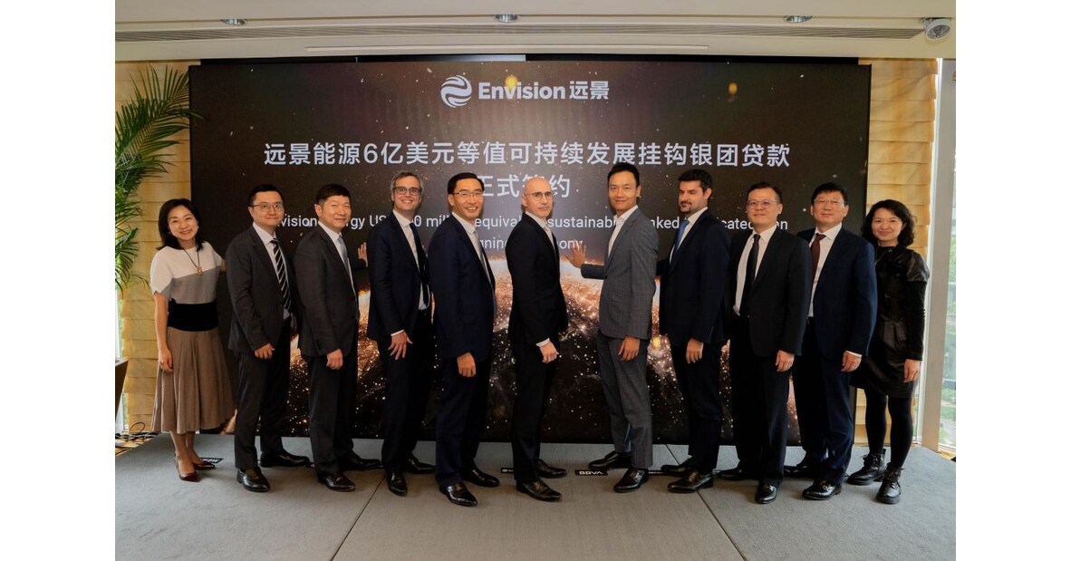 Envision Energy Completes Largest Non-Project Offshore Syndicated Financing with USD 600 Million Sustainability-Linked Loan