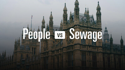 People vs Sewage podcast artwork featuring the UK Houses of Parliament.