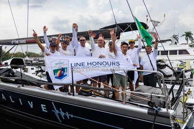 Team Alive-Rampage takes Line Honours in the 2026 Rolex China Sea Race