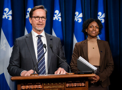 /R E P R I S E -- Deux députés du PLQ en tournée dans les Laurentides/