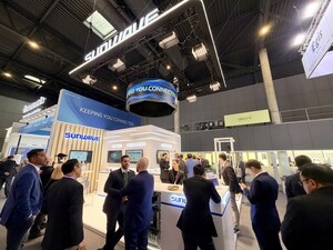 Sunwave presenta un sitio todo en uno que ofrece conectividad 5G en 30 minutos, en el MWC 2026 de Barcelona