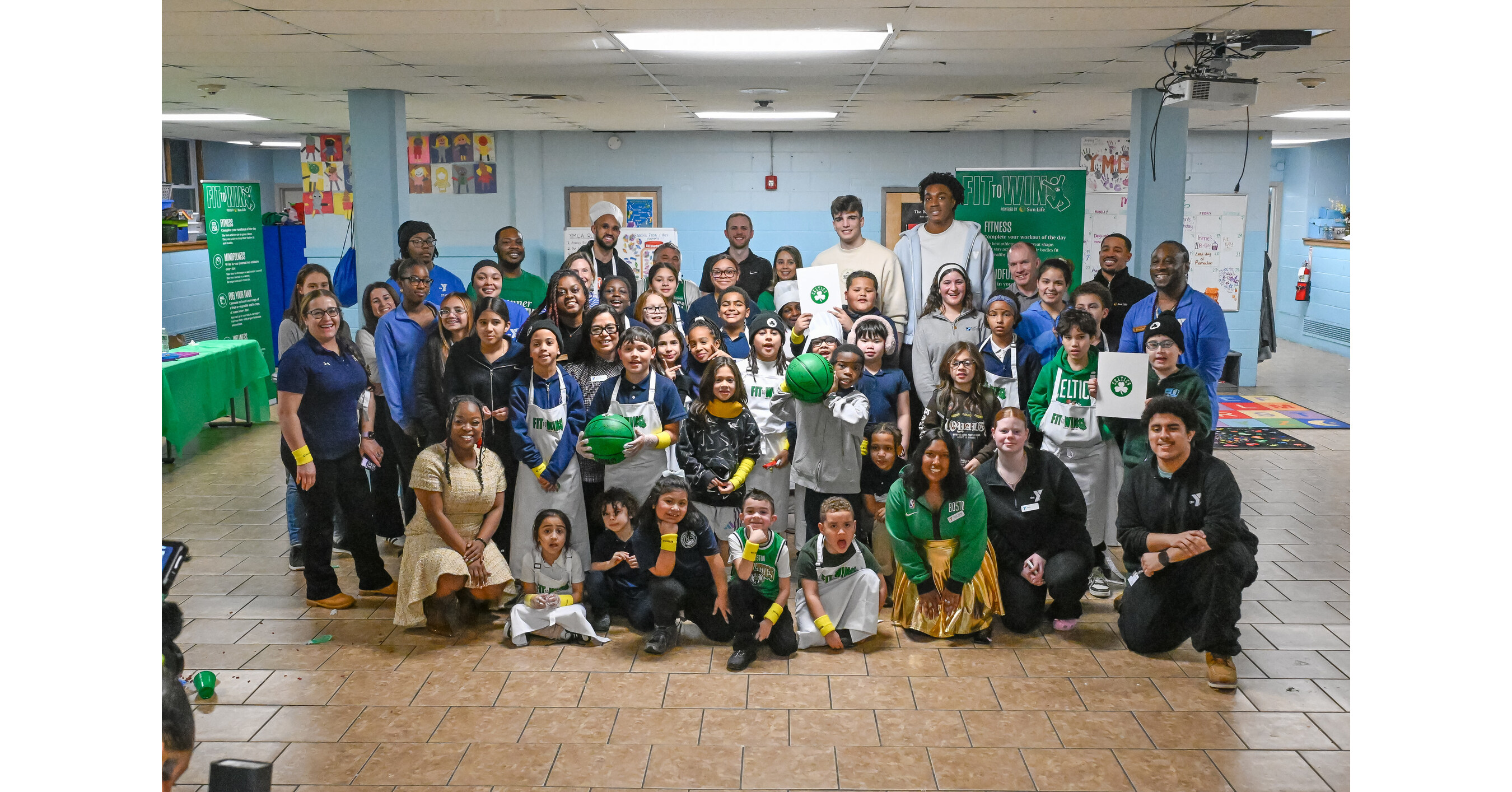 Boston Celtics, Sun Life celebrate 12th annual Fit to Win youth program ...