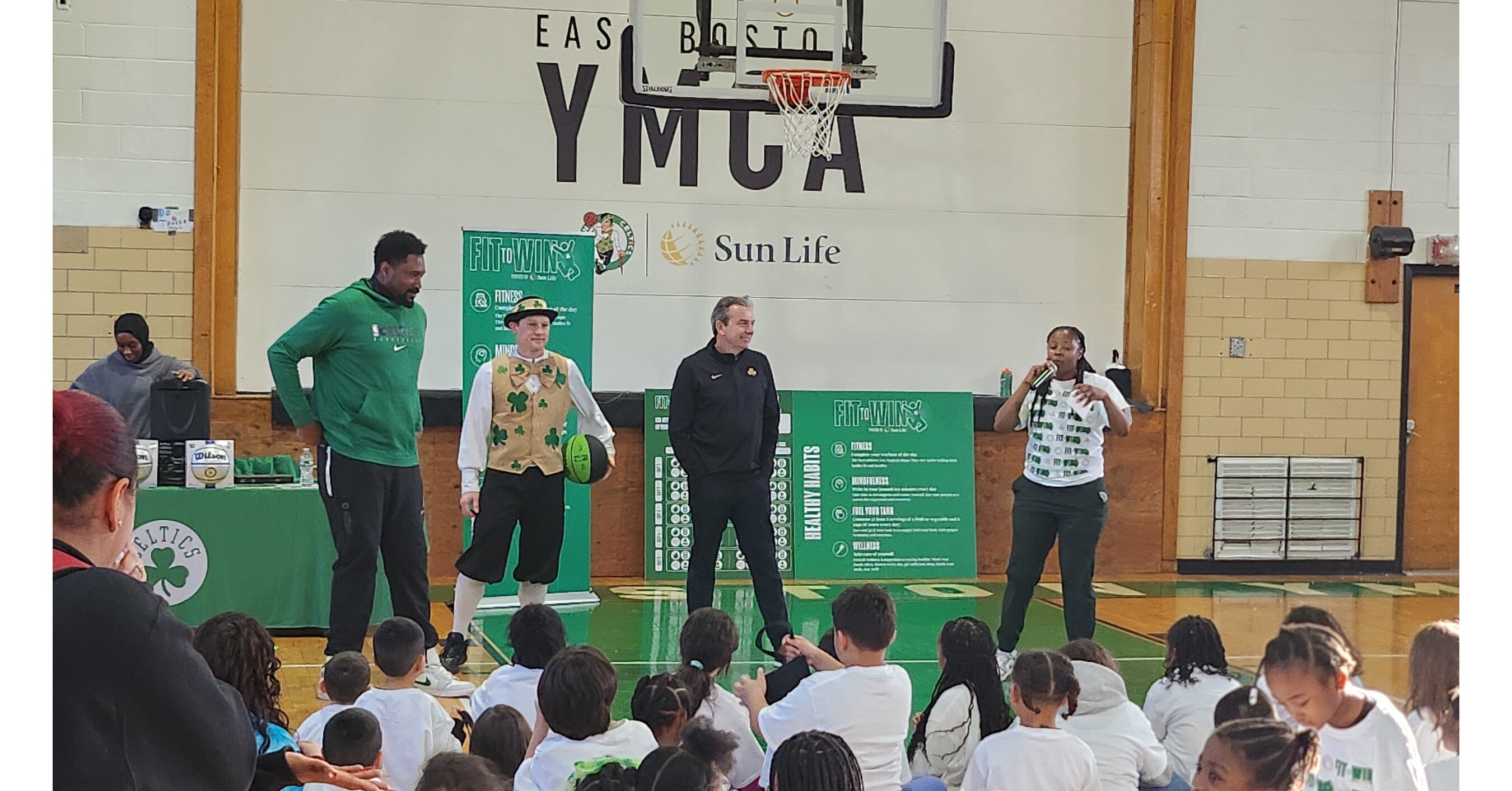 Boston Celtics, Sun Life celebrate 12th annual Fit to Win youth program ...