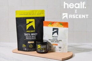 Ascent Protein Expands Internationally Through Partnership with Healf