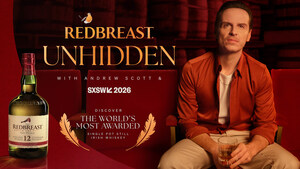 REDBREAST® IRISH WHISKEY AND ANDREW SCOTT RETURN TO SXSW TO UNCOVER CINEMATIC GEMS THROUGH 'REDBREAST UNHIDDEN'
