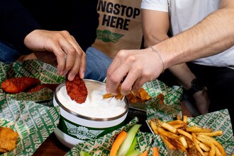 Wingstop celebrates National Ranch Day with the Big A$$ Ranch Cup, a 32 oz. stainless steel collectible filled with housemade ranch.