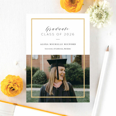 As Graduation Gift Spending Hits $6.8 Billion, Announcements Help Families Share the Milestone