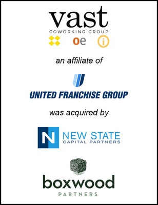 Boxwood Partners advised United Franchise Group on the sale of Vast Coworking Group, a global franchised coworking platform, to New State Capital Partners. Boxwood Partners advised United Franchise Group on the sale of Vast Coworking Group, a global franchised coworking platform, to New State Capital Partners.
