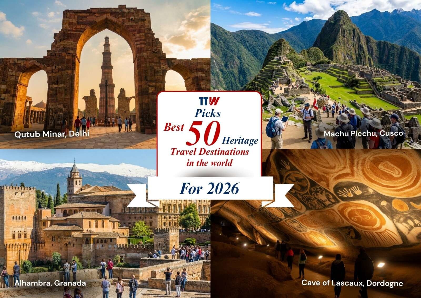 TTW Picks Best 50 Heritage Travel Destinations in the World for 2026