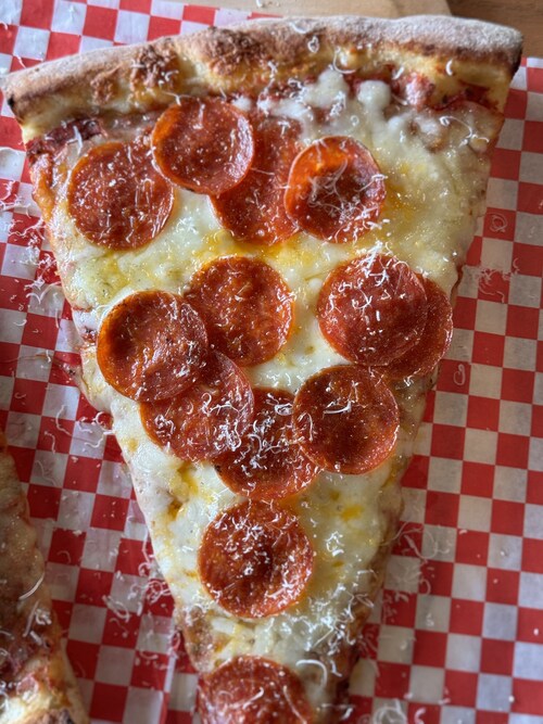 Largest pizza by the slice