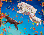 "Spacewalk" by David Palmer / featuring his labradoodle Wilson