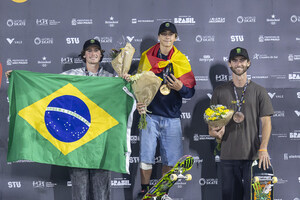 Monster Energy Team Riders Claim Titles in Key Events at WST Skateboarding World Championships in São Paulo