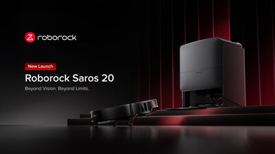 Roborock Saros 20 robot vacuum delivering powerful and intelligent cleaning for modern homes
