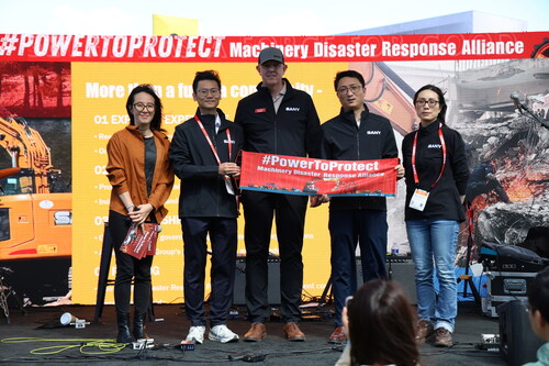 SANY announces the launch of the SANY America Community Disaster Response Fund at CONEXPO 2026