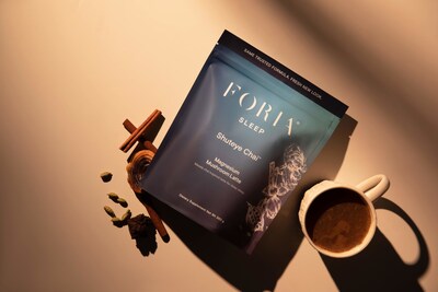 Foria Launches Shuteye Chai -- Magnesium Mushroom Latte: A New Ritual for Restful Sleep