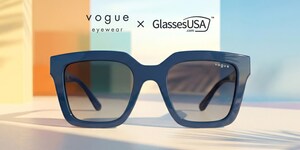 Vogue Eyewear x GlassesUSA.com Launch Statement Frame to Welcome Spring Summer 2026
