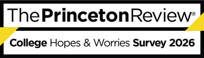 The Princeton Review 2026 College Hopes & Worries Survey Logo The Princeton Review 2026 College Hopes & Worries Survey Logo