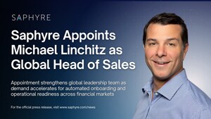 Saphyre Appoints Michael Linchitz as Global Head of Sales
