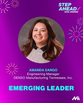DENSO team member Amanda Dango is among 145 leaders to be honored at April 23 ceremony in Washington D.C.