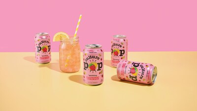 Culture Pop Soda Reimagines the Lemonade Category with NEW Sparkling Raspberry Lemonade