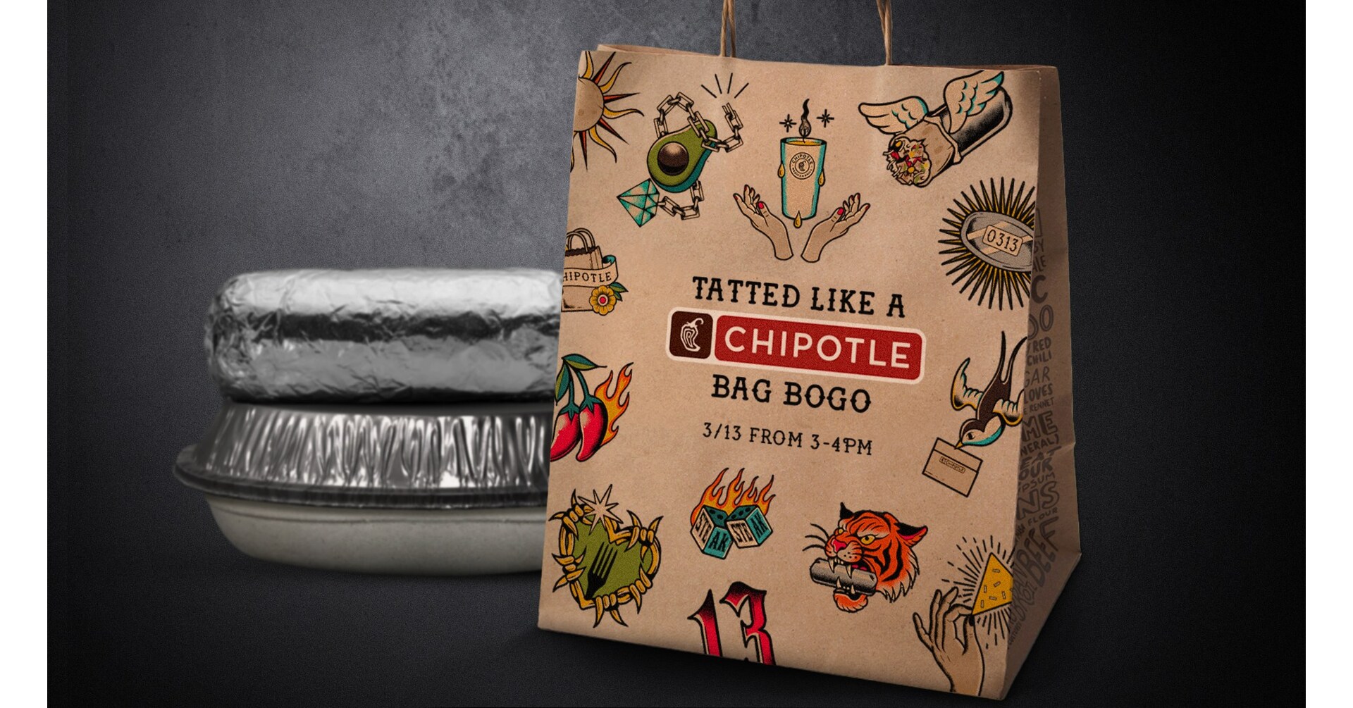 Swae Lee and Chipotle Revive Tatted Like a Chipotle Bag BOGO: Trend Summary