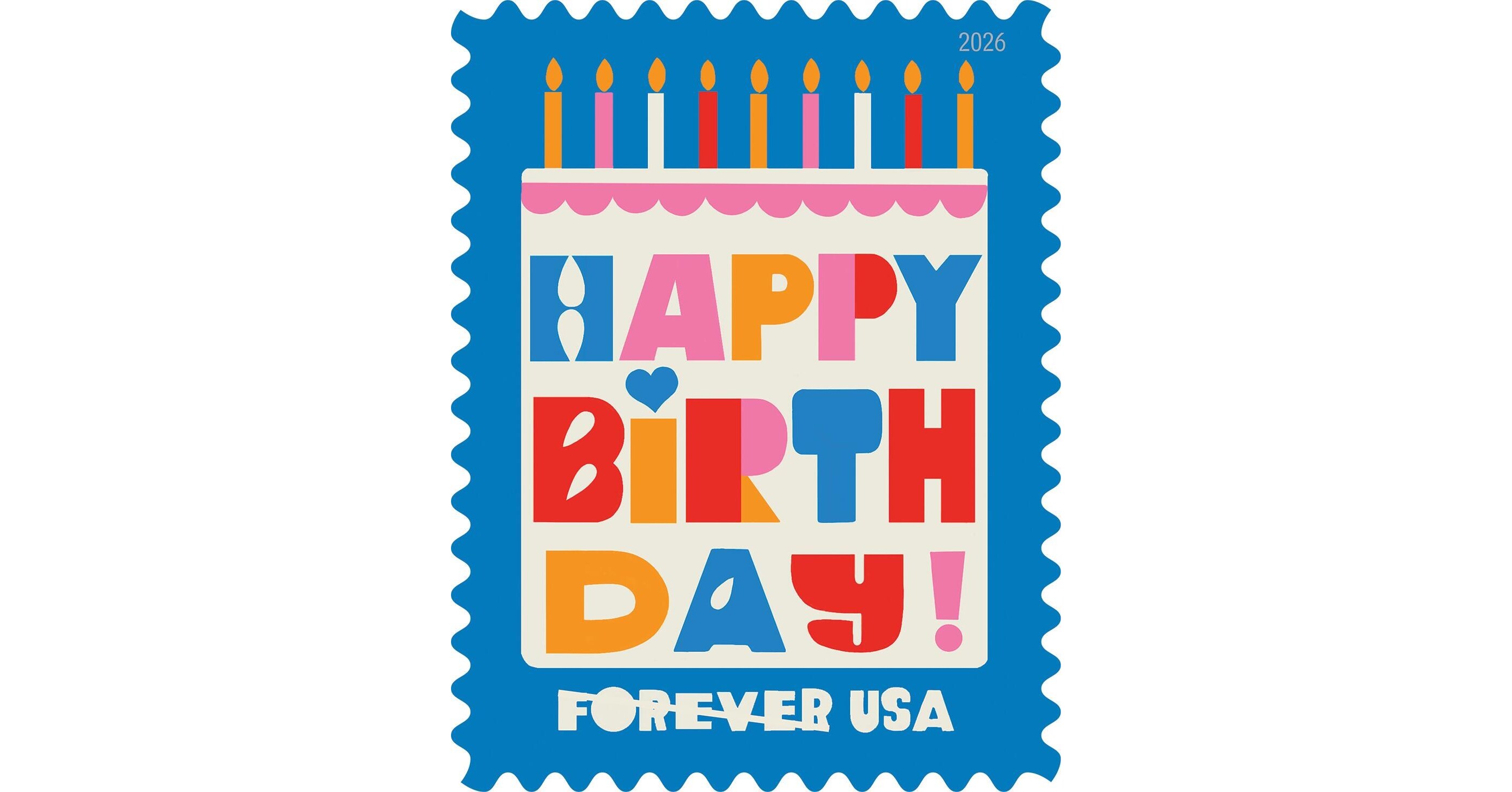 The Postal Service Says Happy Birthday!