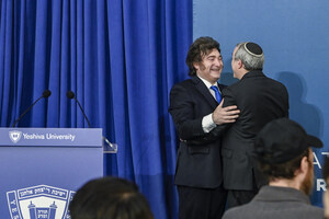 Argentina's President Milei Joined Yeshiva University's President for "Great Conversations with Rabbi Dr. Ari Berman"