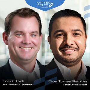 United Felts Names New SVP, Commercial Operations and Senior Quality Director to Expand Market Reach and Elevate CIPP Manufacturing Quality