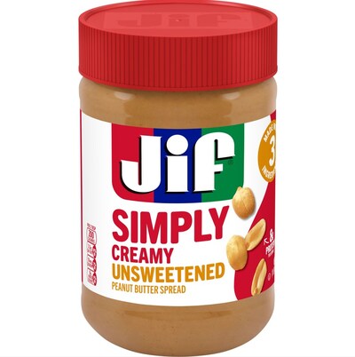 Jif Simply Creamy Unsweetened Jar