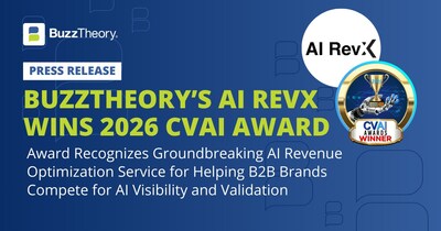 BuzzTheory's AI RevX Wins 2026 CVAI Award