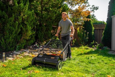 VEVOR push lawn sweeper