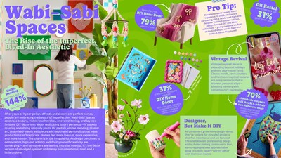 Michaels 2026 Creativity Trend Report - Wabi-Sabi Spaces