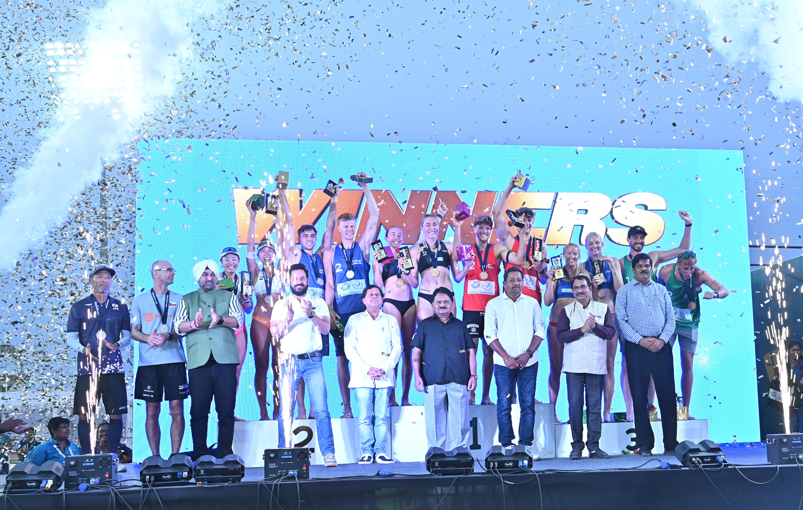 USA and Belgium Win Gold as FIVB Beach Pro Tour Challenge 2026 Concludes at KIIT University