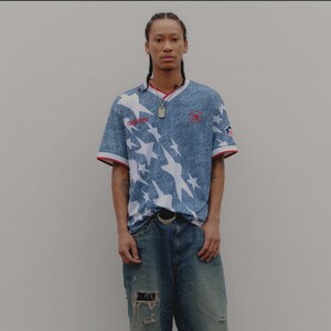 WorldSoccerShop Launches the adidas Denim Jersey with Exclusive American Outlaws Patches and Customization