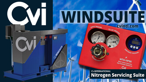 Cv International's WindSuite features the new Nitro-Lite™ Nitrogen Generator. Cv International's WindSuite features the new Nitro-Lite™ Nitrogen Generator.