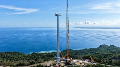 Envision Energy Memasang Turbin Angin PLTB Terbesar untuk Pasar Internasional yang Berlokasi di Filipina, Dorong Masa Depan Energi Terbarukan