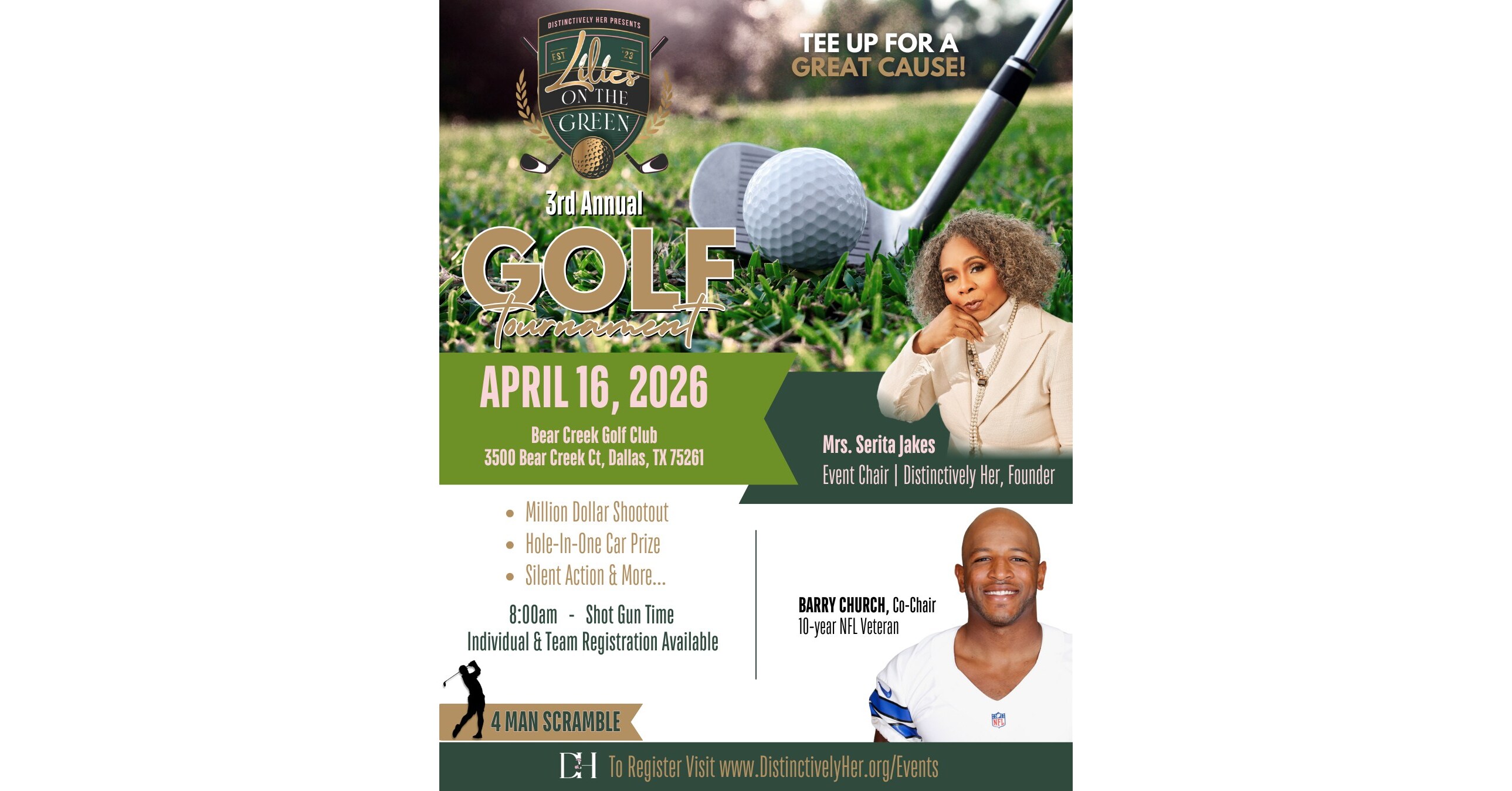 Distinctively Her Presents the 3rd Annual Lilies on the Green Golf Tournament