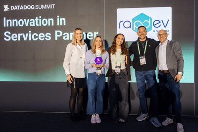 RapDev awarded Datadog Innovation in Services Partner RapDev awarded Datadog Innovation in Services Partner